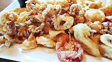fritto misto di pesce dell'Adriatico fritto misto di pesce